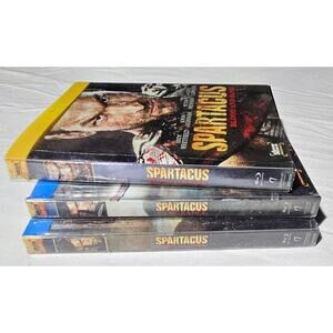 Spartacus Season 1-3 DVD Complete TV Series Liam McIntyre NEVER WATCHED